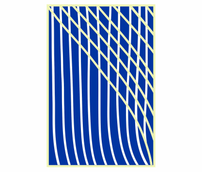 Towel by Pierre Charpin (midnight blue)