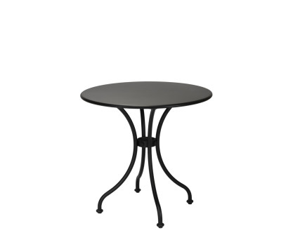 Curved Leg Bistrot Table - Aluminium Top 1800 Black Curved Leg Bistrot Table - Aluminium Top 1800 Black