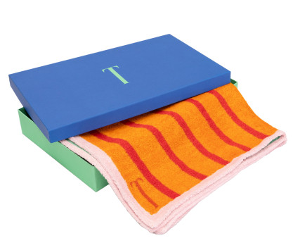 Towel by Pierre Charpin (orange)
