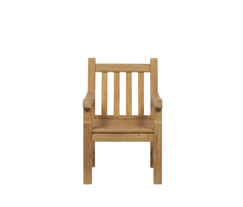 Teak armchair