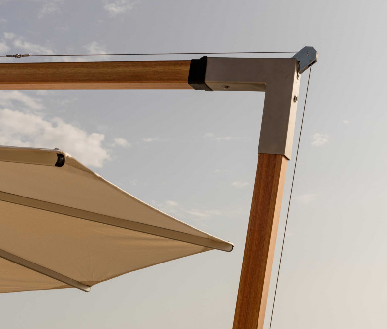Floating parasol 4m - Colibri