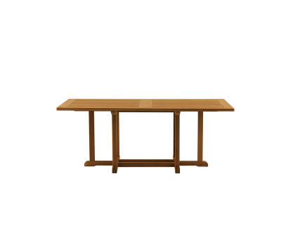 Rectangular teak table