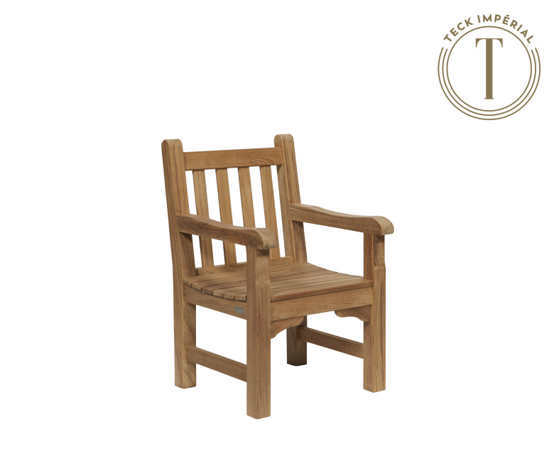 Teak armchair