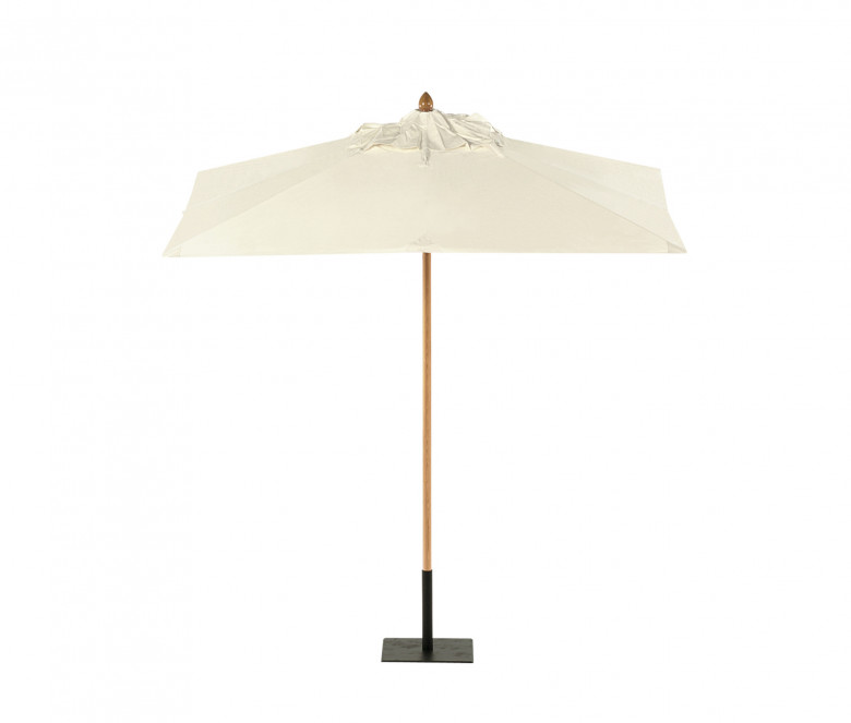 Square Parasol with cotton canvas 2.5 x 2.5 m