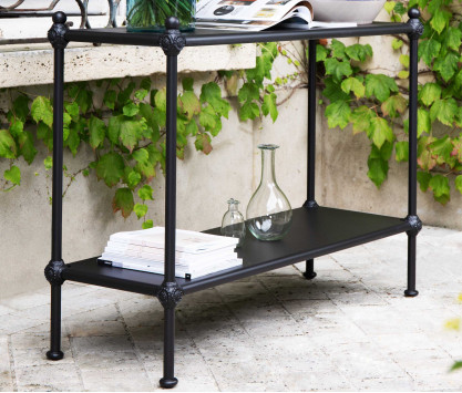 Aluminum console - BLACK Aluminum console - BLACK