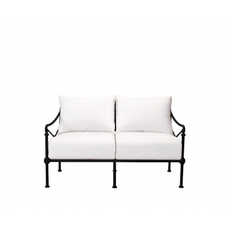 Aluminum garden furniture ≡ 2-seater garden sofa