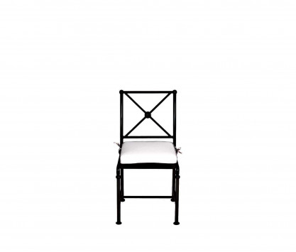 Aluminum chair - BLACK