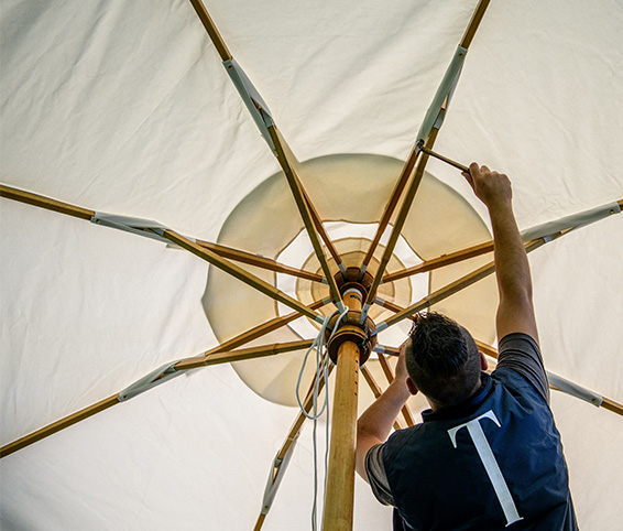 Roma parasols : Ad vitam aeternam !