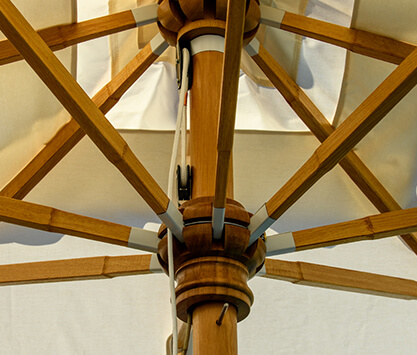 Parasol canvas replacement