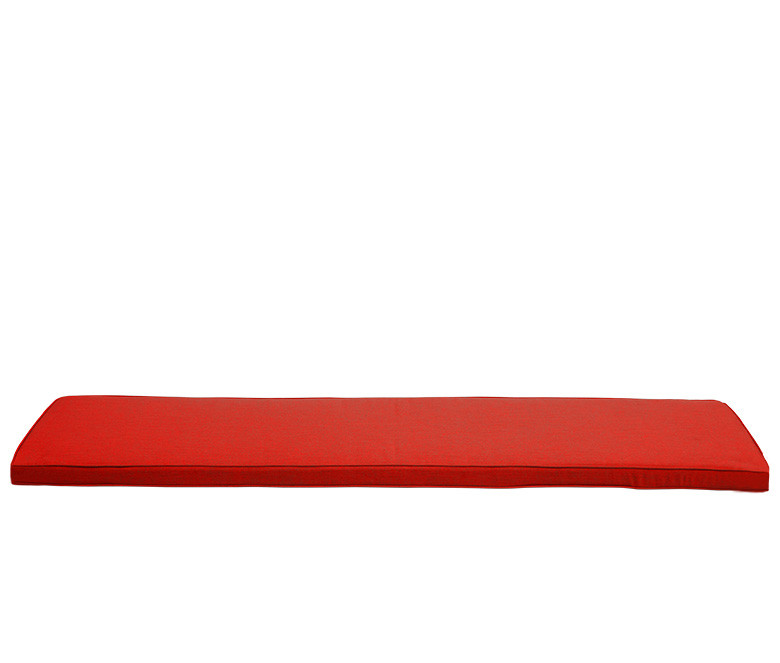 Colchoneta banco 180 cm - Rojo