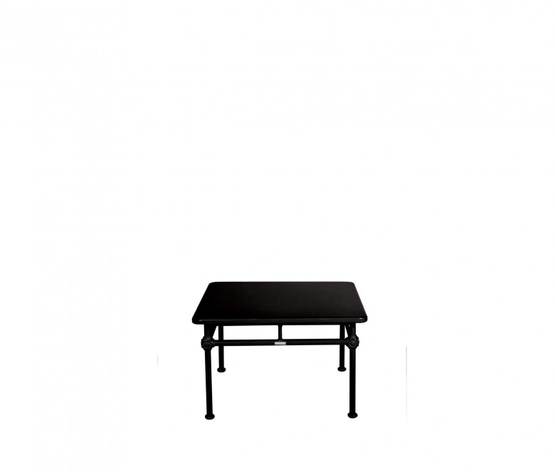 Mesa auxiliar de aluminio - NEGRO