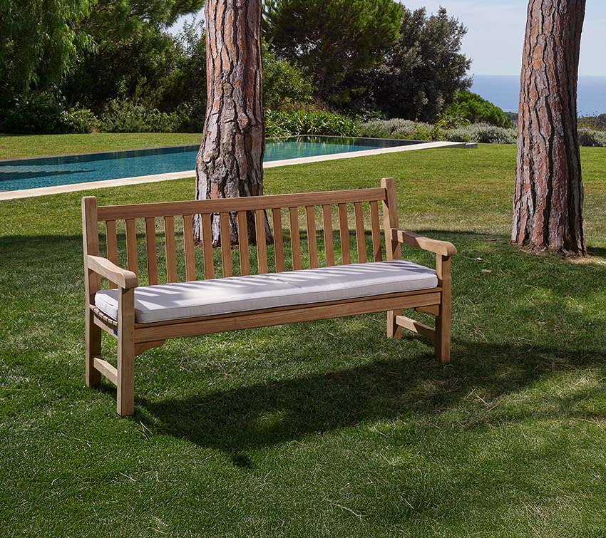 Cojín del asiento del banco 150 cm