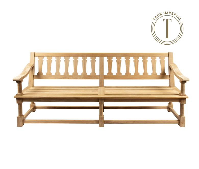 Banc de jardin en teck