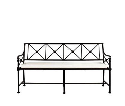 Banc coffre de rangement tressage mirage - RETIF