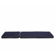 Matelas chaise longue écru - Camarat XL Bleu marine