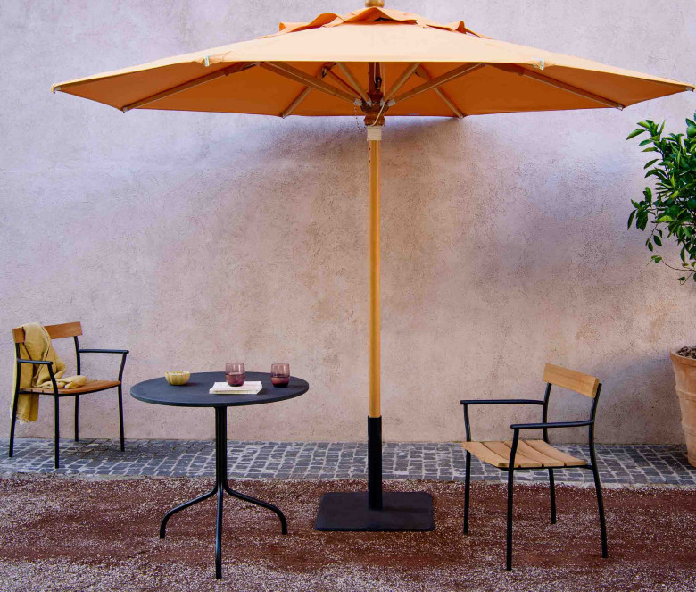 Table de jardin ronde pour 2 personnes - Cicala