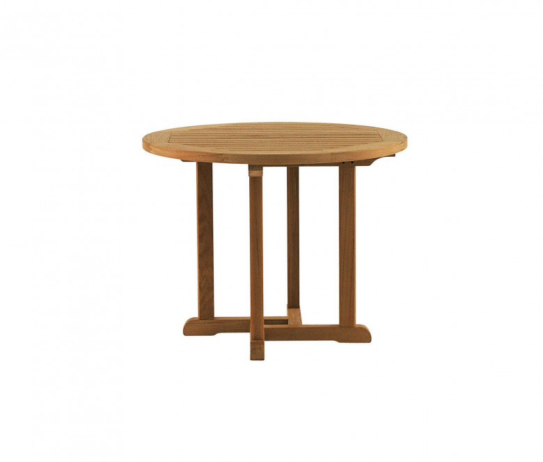 Table ronde en teck Ø 90 cm