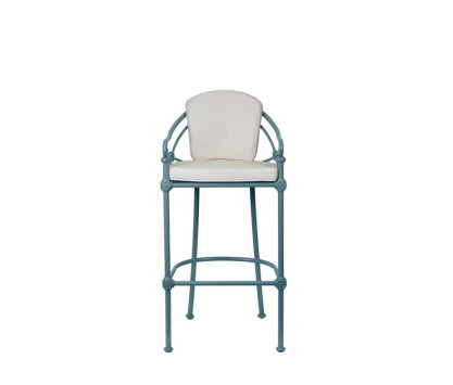 Fauteuil de bar en aluminium 1800 Fauteuil de bar en aluminium 1800