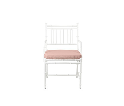 Fauteuil en aluminium blanc - Bamboo