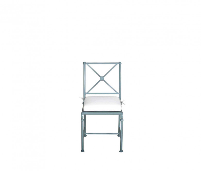 Chaise de jardin en aluminium - 1800 BLEU
