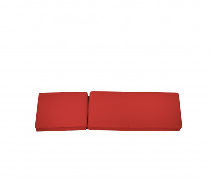 Matelas chaise longue rouge - Camarat