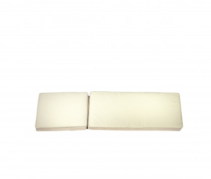 Matelas chaise longue écru - Camarat XL