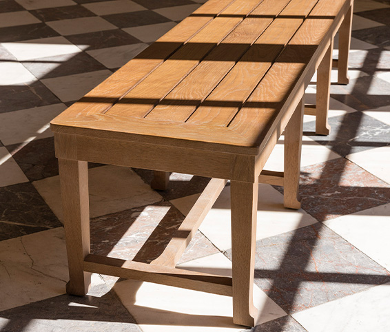 Banc Grande Ecurie-Versailles : le patrimoine source d'inspiration