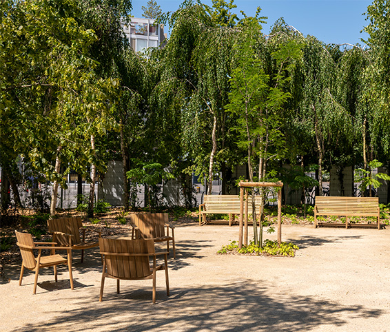 Centre Pompidou-Metz : le choix du mobilier Tectona 