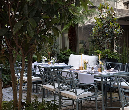 Les jardins du Faubourg Paris