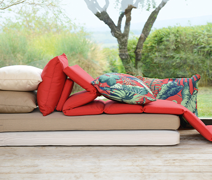 Comment entretenir ses coussins d'extérieur