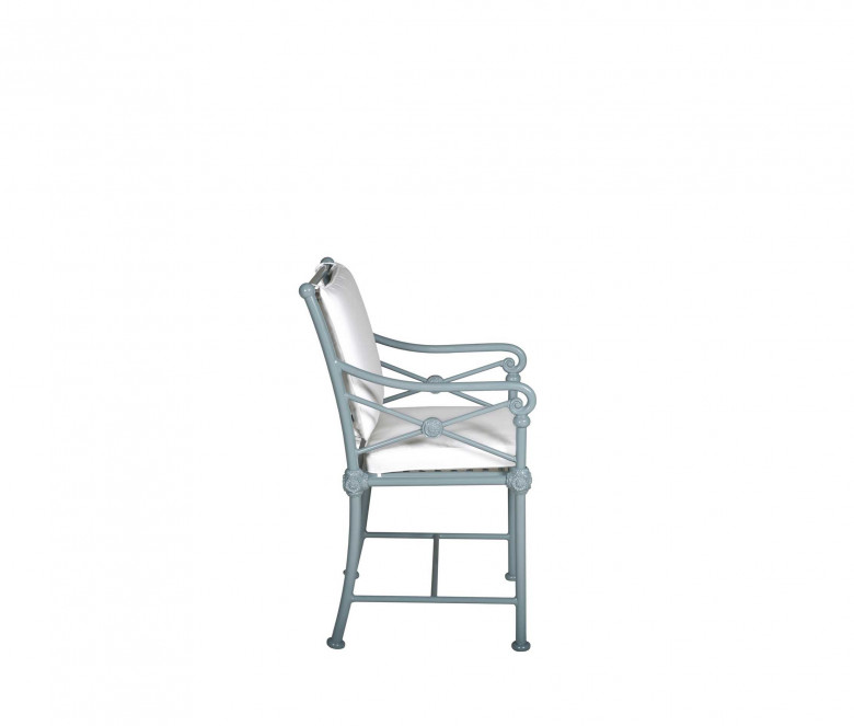 Coussin dossier fauteuil de jardin 1800