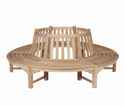 Banc semi-circulaire en teck Banc semi-circulaire en teck