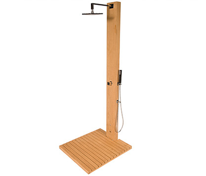 Douche sans mitigeur + pomme douche 20 cm Douche sans mitigeur + pomme douche 20 cm