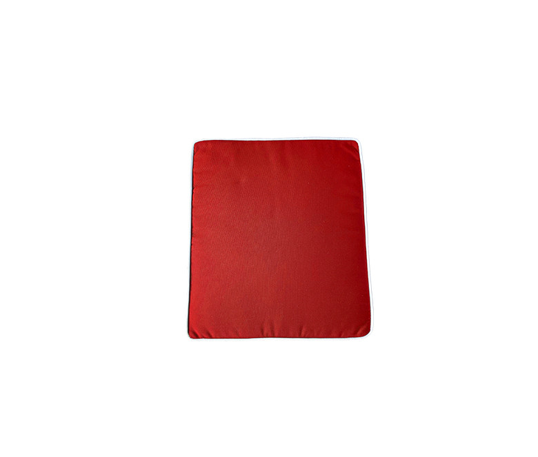Coussin assise Exeter - rouge