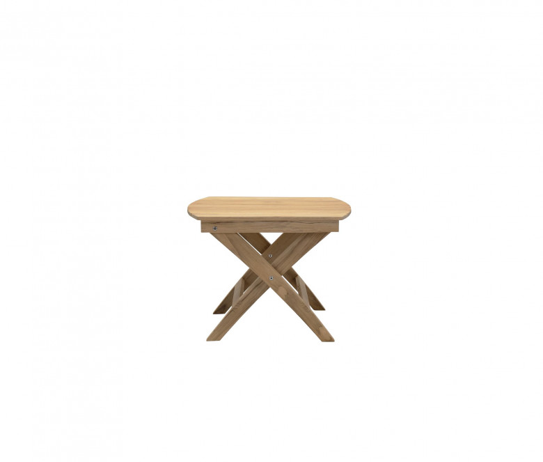 Table basse de jardin pliante - Table teck