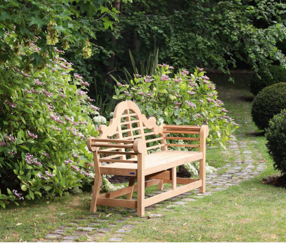 Banc de jardin en teck Impérial 195 cm