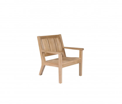 Fauteuil bas en teck Fauteuil bas en teck