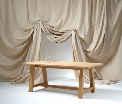 Table rectangulaire en teck Impérial