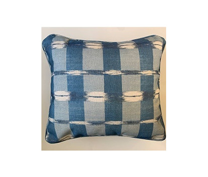 Coussin d'appoint IKAT INDIGO