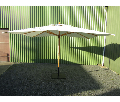 Parasol Roma rect 4 x 3 m avec support - MODELE EXPO Parasol Roma rect 4 x 3 m avec support - MODELE EXPO