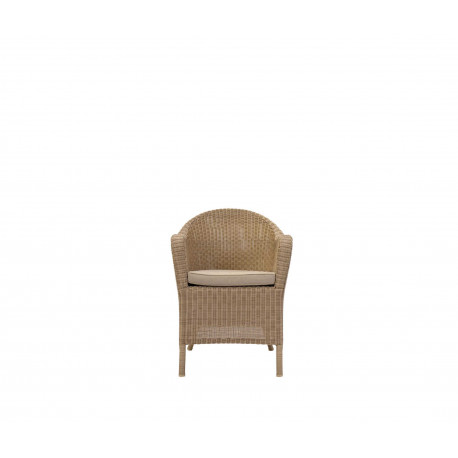 Fauteuil de jardin en résine tressée