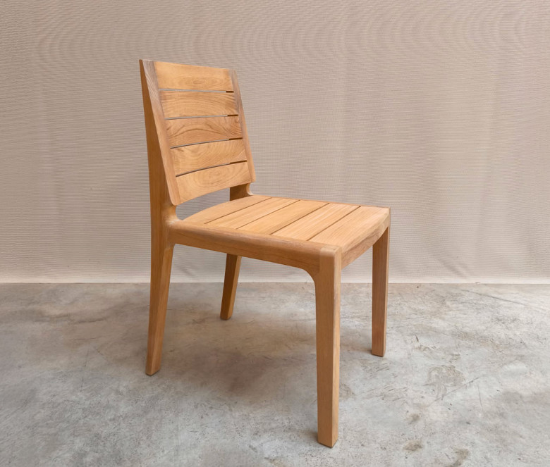 Chaise en teck Serena - MODELE EXPO
