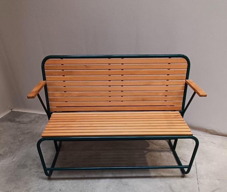  Banc des joueurs Tennis en aluminium vert - MODELE EXPO