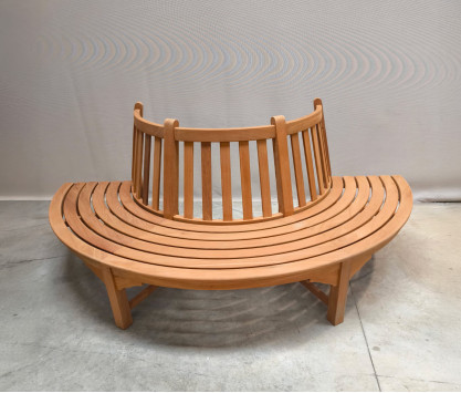 BANC SEMI CIRCULAIRE _ MODELE EXPO