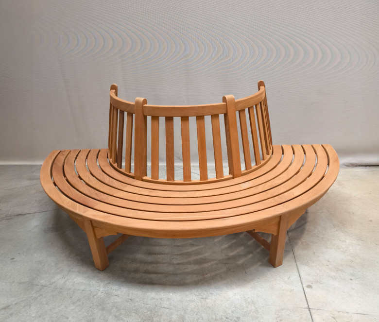 BANC SEMI CIRCULAIRE _ MODELE EXPO