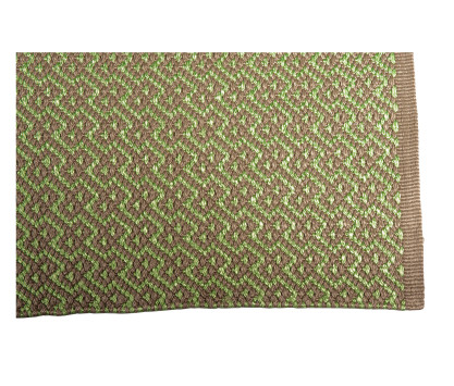 Tapis outdoor vert / taupe - MODELE EXPO