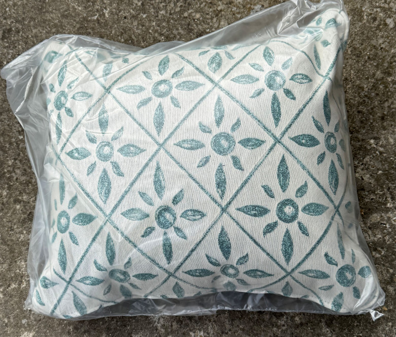 Coussin d'appoint cannage Noir