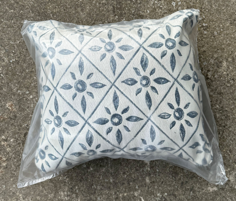 Coussin d'appoint cannage Noir