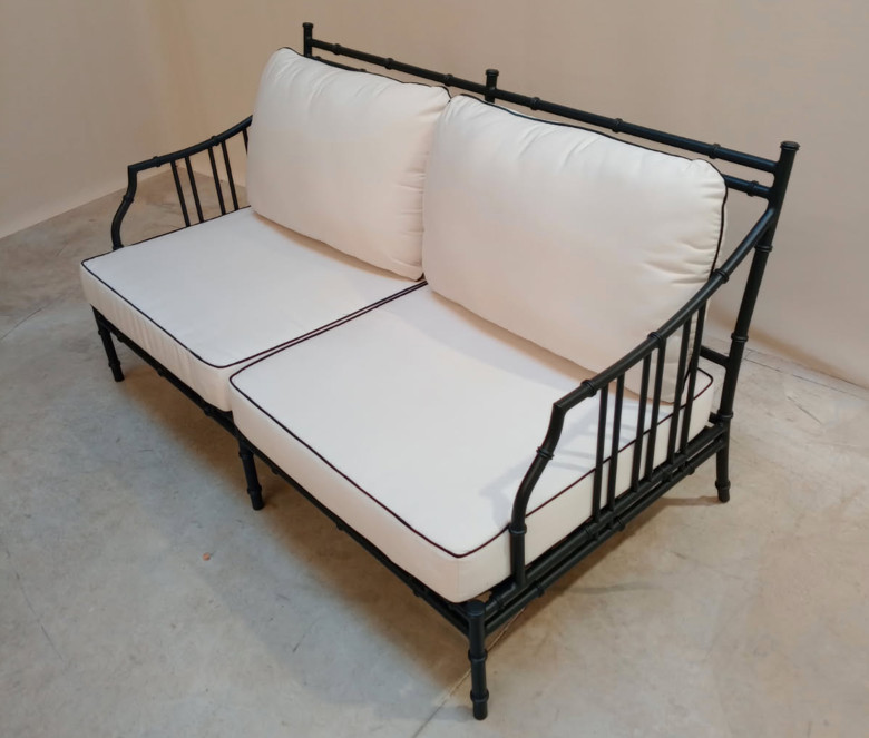 Fauteuil Bamboo Noir mat - MODELE EXPO