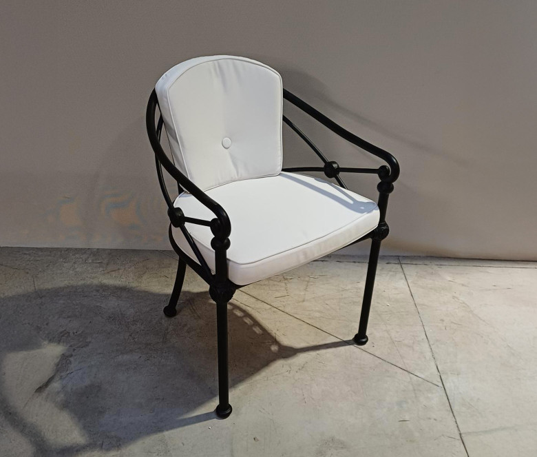  Fauteuil bridge 1800 aluminium bleu-gris - MODELE EXPO